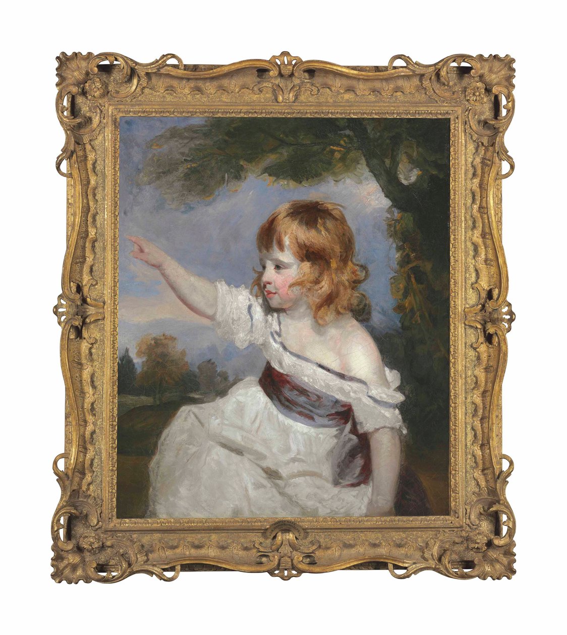 Portrait of Master Hare, or Infancy by Joshua Reynolds