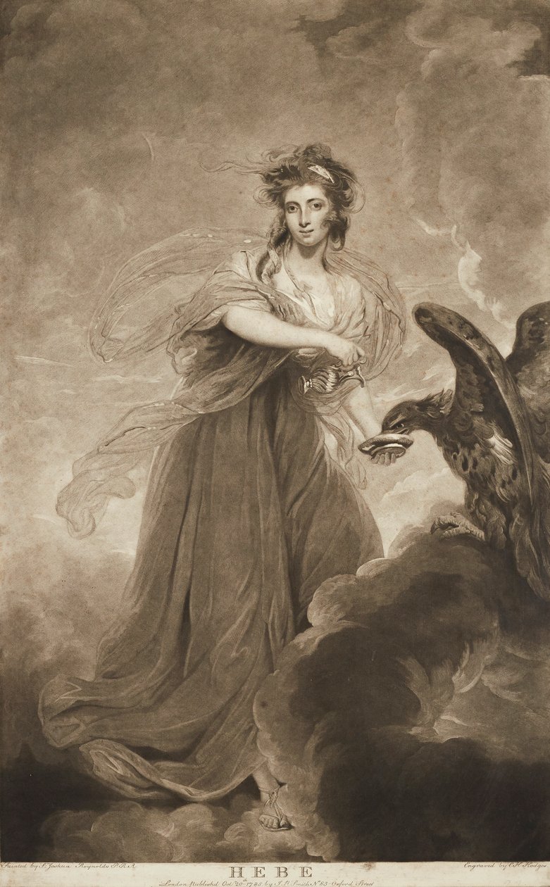 Hebe by Joshua (after) Reynolds