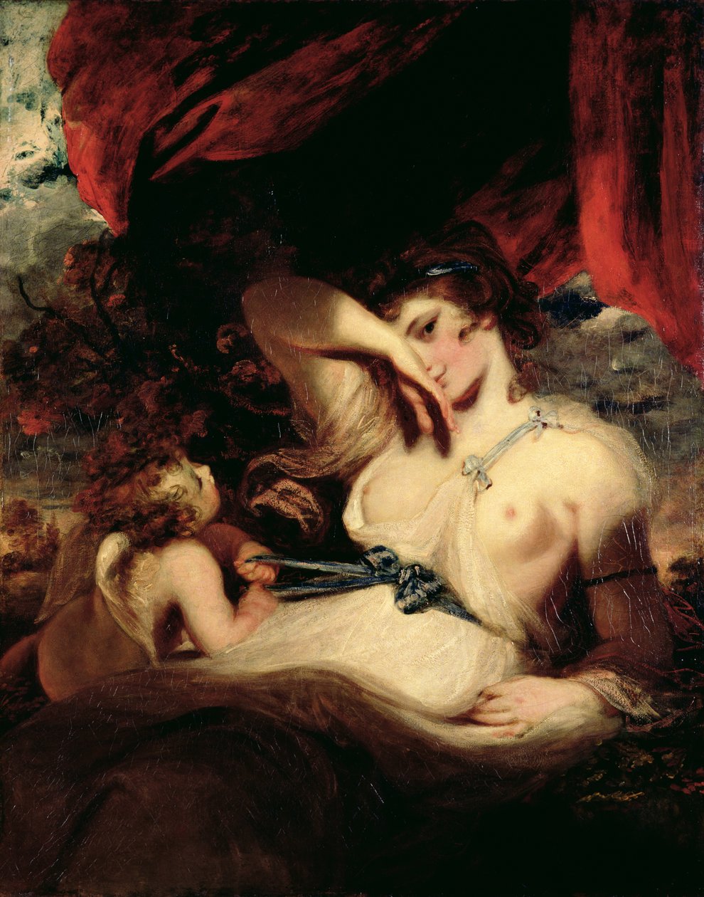 Cupid Unfastening the Girdle of Venus by Joshua Reynolds