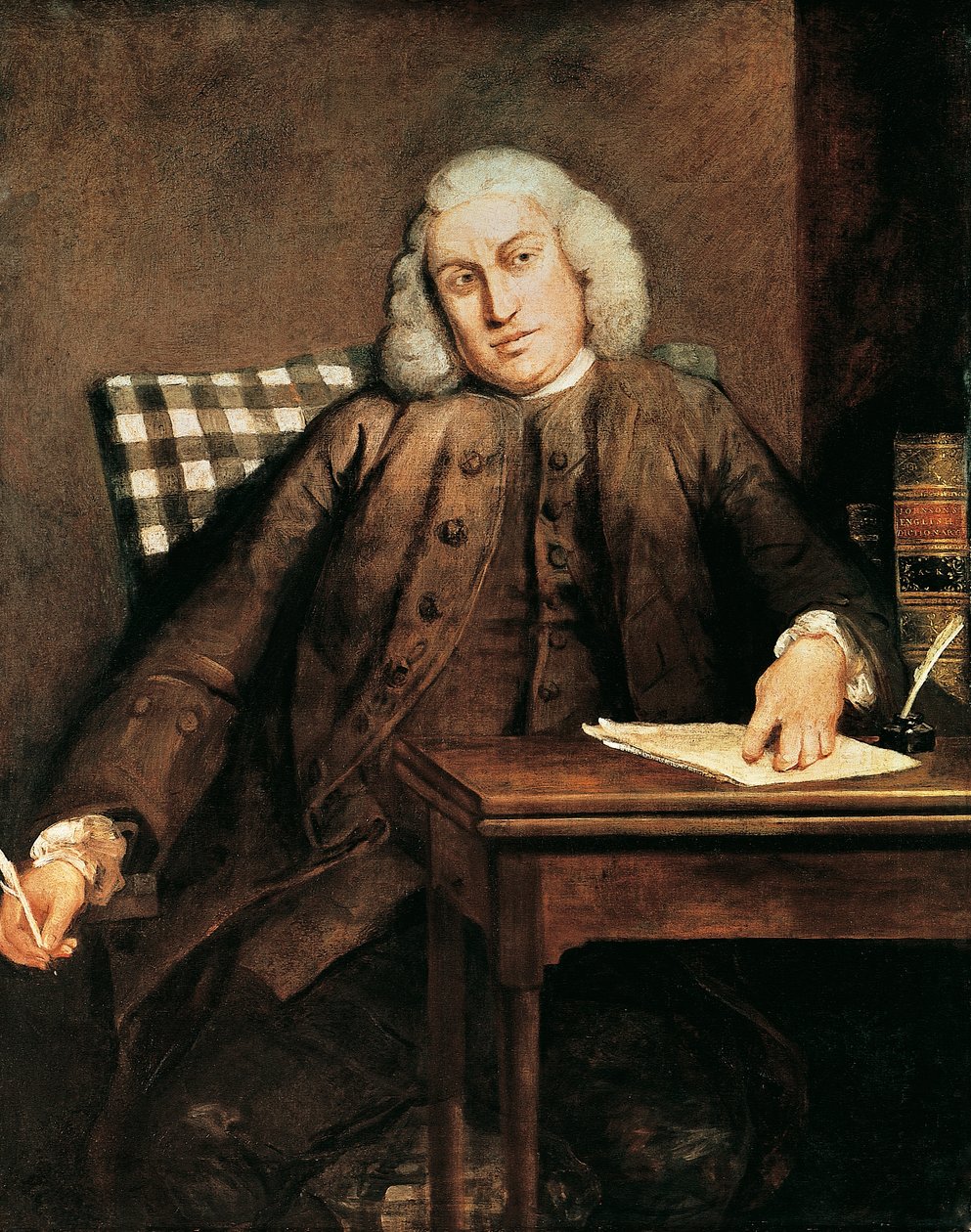 Portrait of Samuel Johnson by Joshua Reynolds