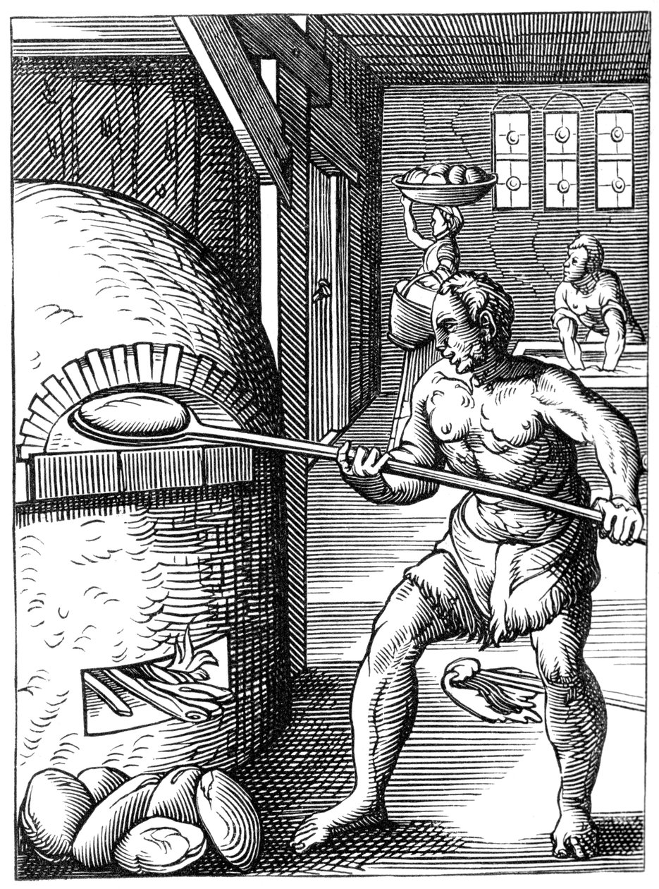 Baker, 16th century by Jost Amman