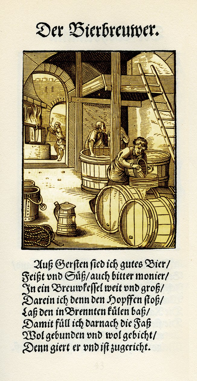 The Brewer by Jost Amman