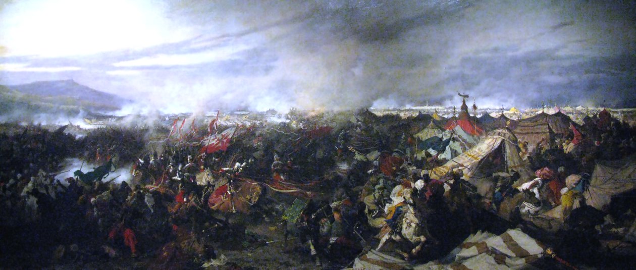 Battle of Vienna by Jozef Brandt