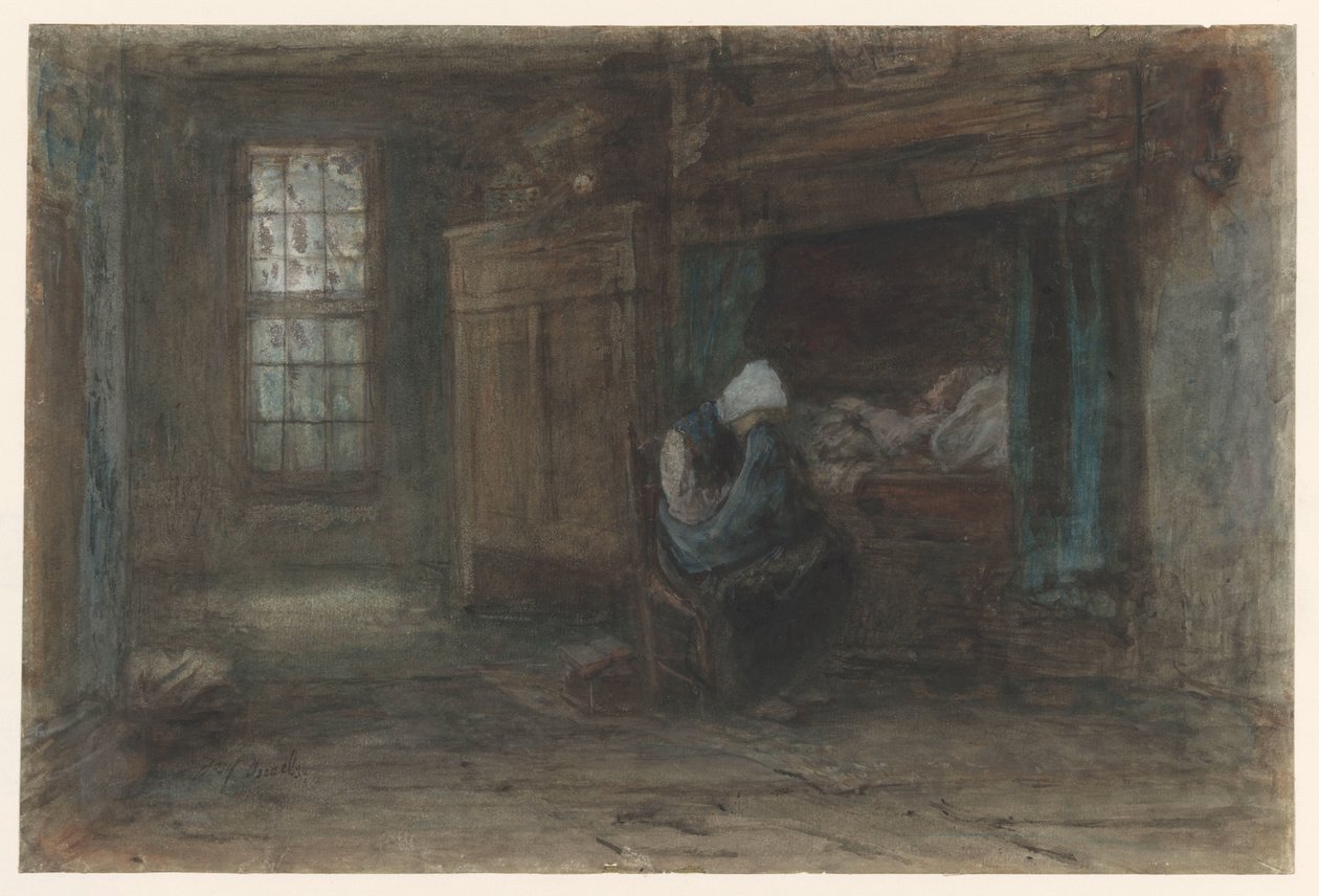 Alone in the World by Jozef Israëls