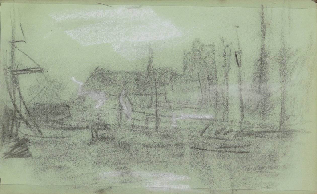 Quay by Jozef Israëls
