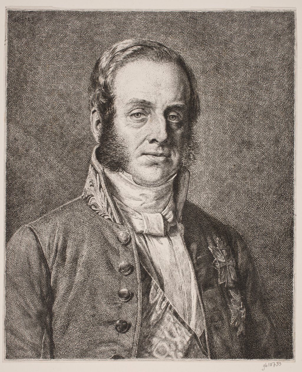 Generalpostdirektør Greve S. Danneskjold-Samsøe by Jørgen Roed