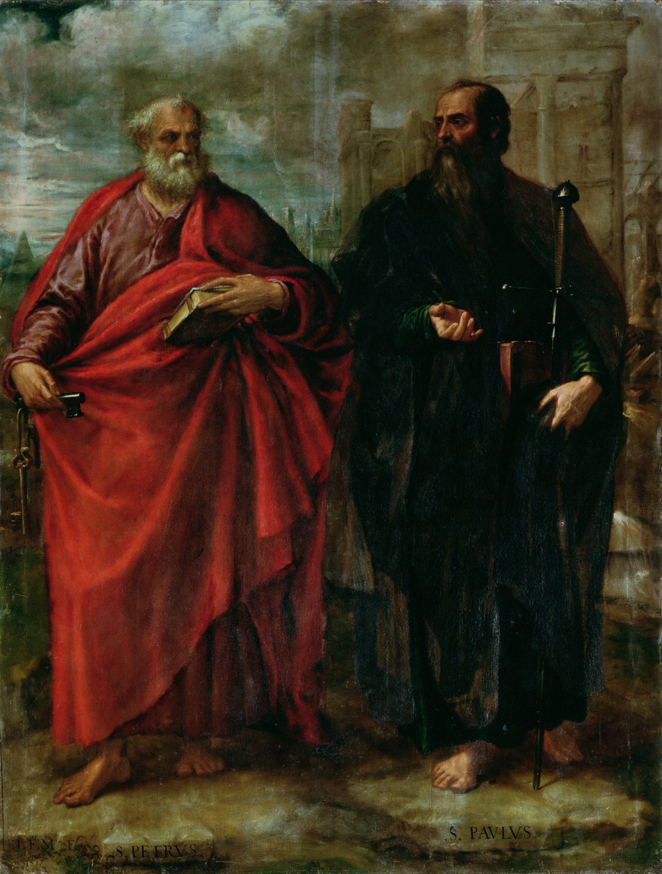 St. Peter and St. Paul, 1577 by Juan Fernandez de Navarrete