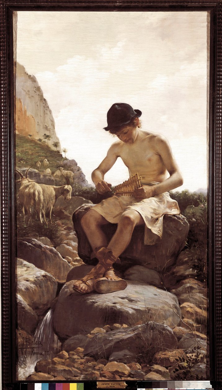 Young Shepherd by Juan Belda Norales