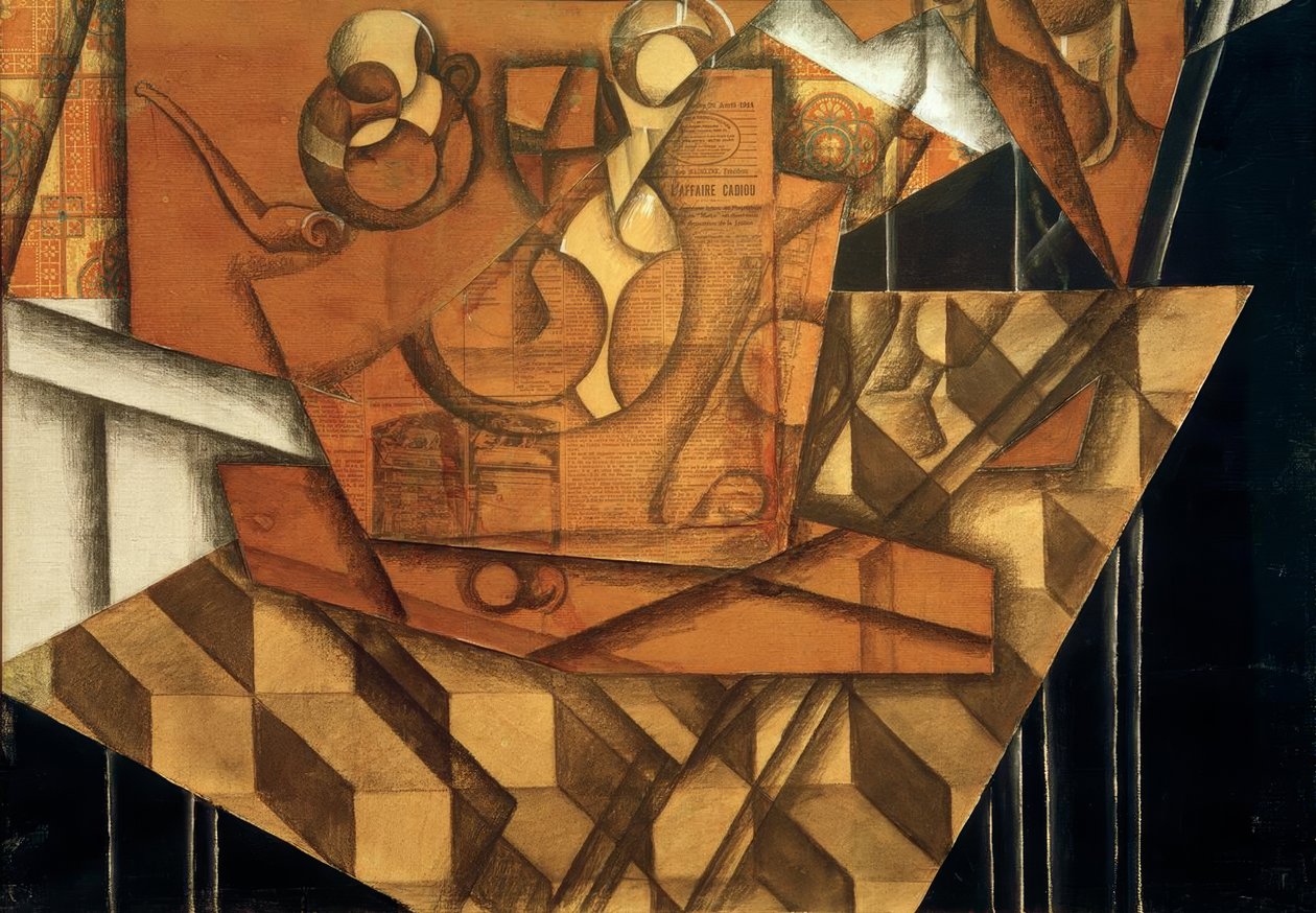The Tea Cups by Juan Gris