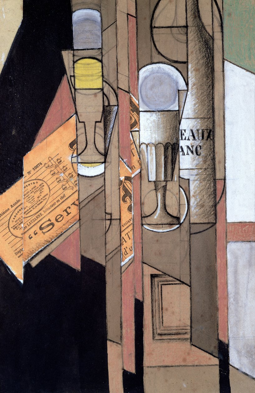 White Bordeaux by Juan Gris