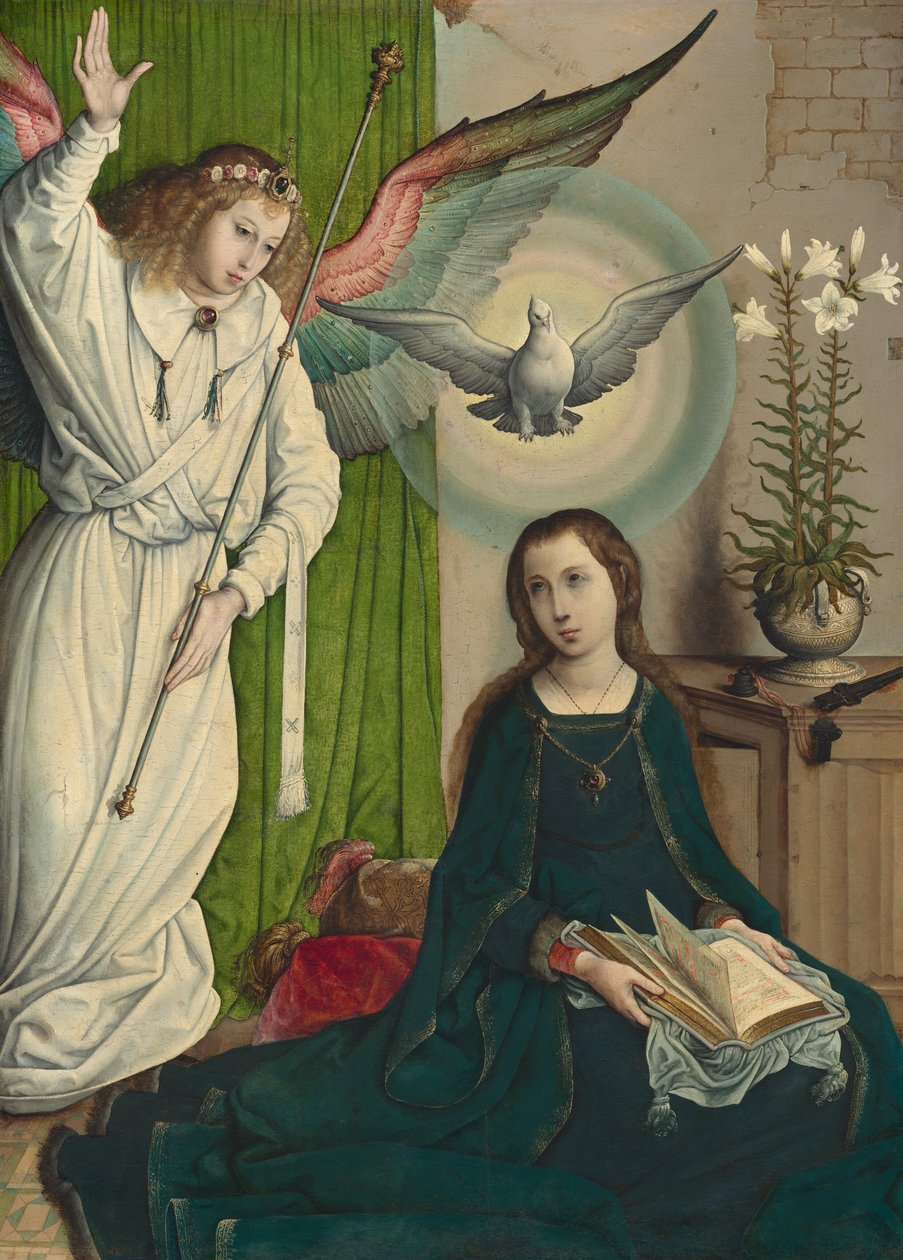 The Annunciation by Juan de Flandes