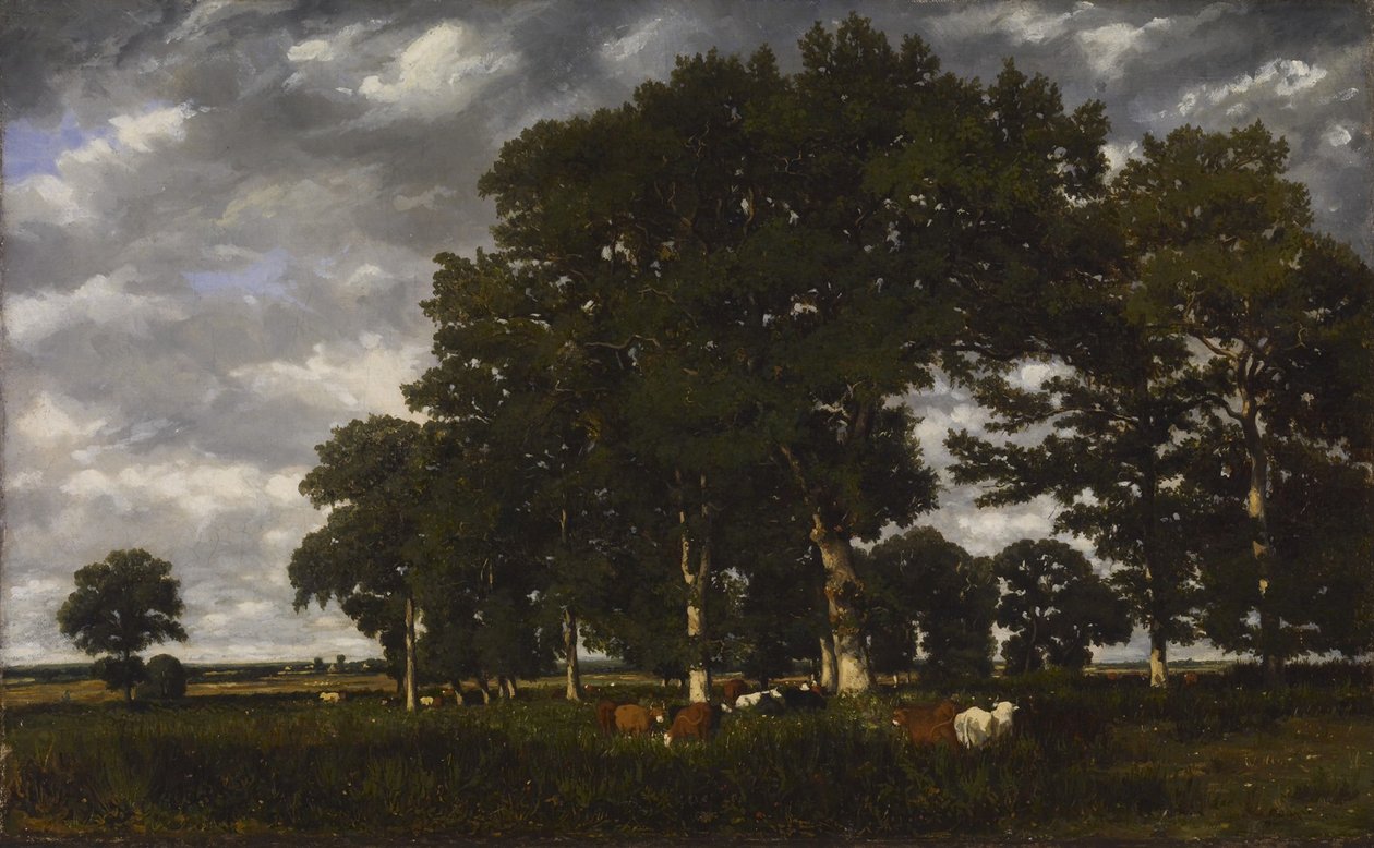 A Bright Day, 1835-40 by Jules Dupré