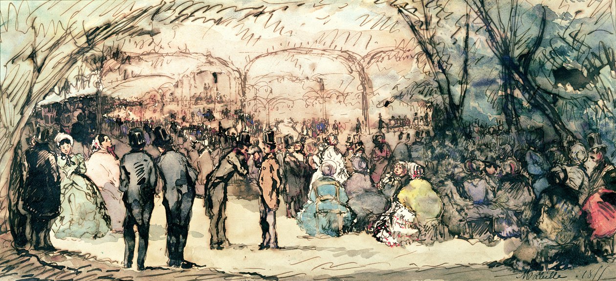 The Bal Mabille by Jules de Goncourt