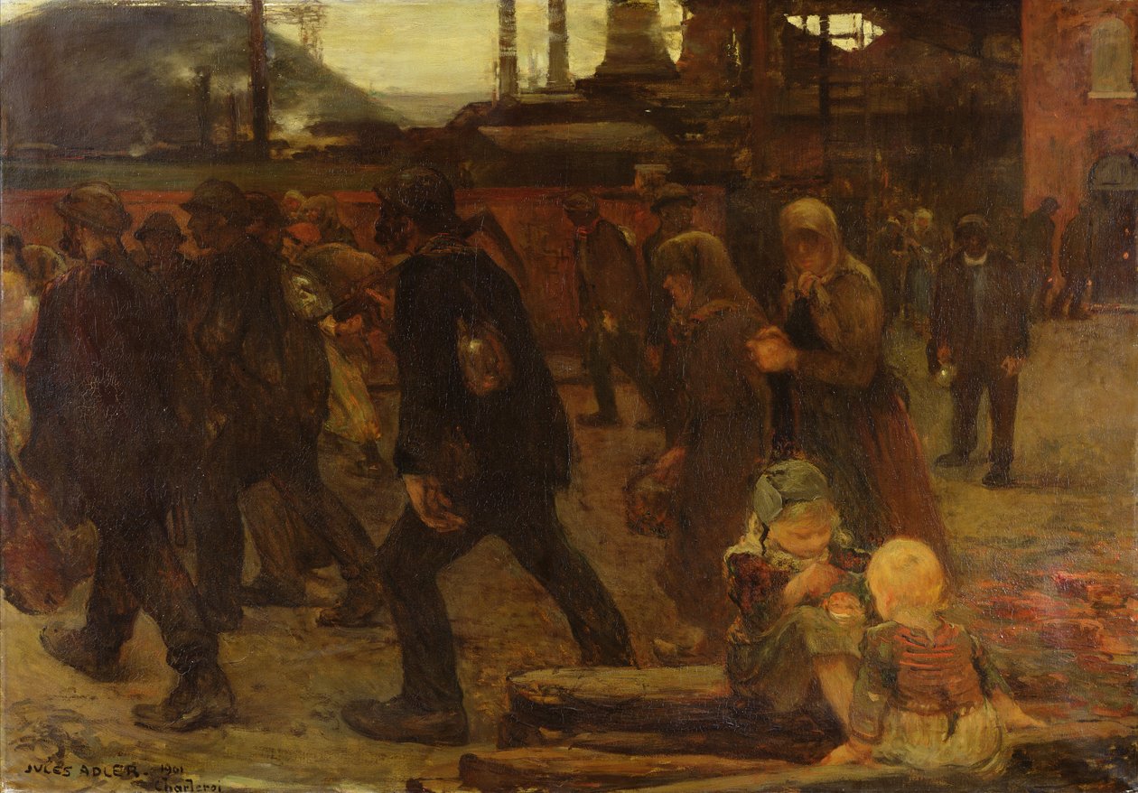 Miners by Jules Adler