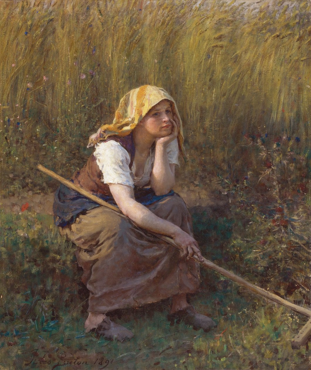 Summer by Jules Breton