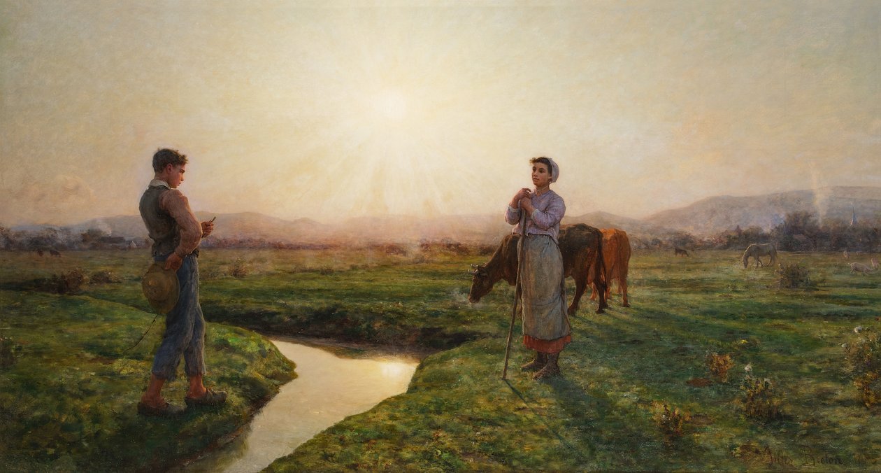 The Morning by Jules Breton