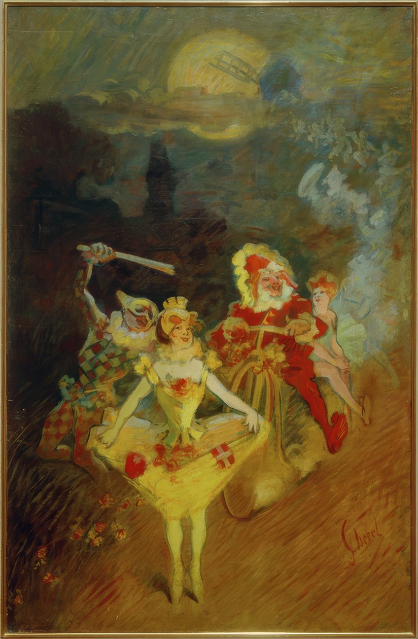 Farandole by Jules Cheret