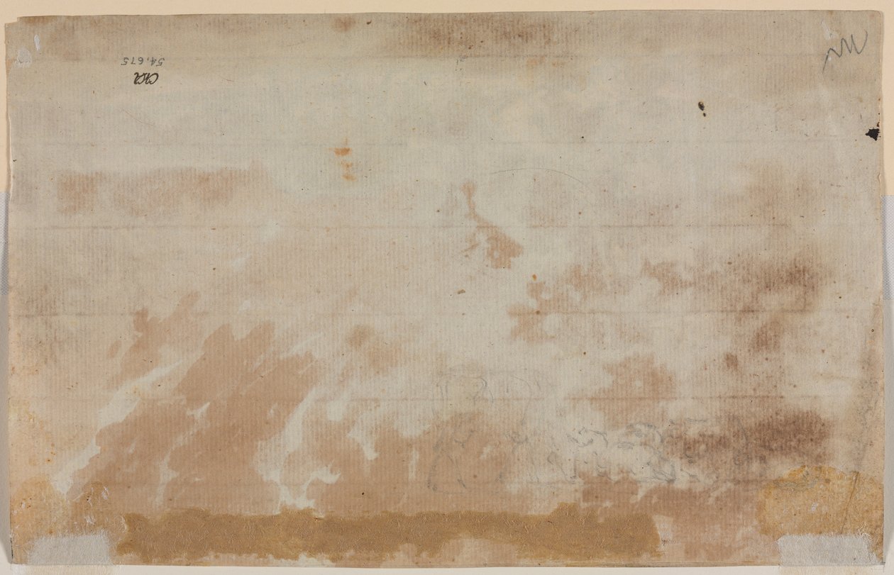 Cattle (verso) by Jules Dupré