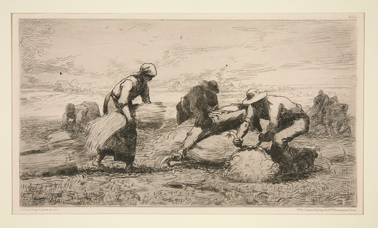 The Sheaf Binders by Jules Dupré