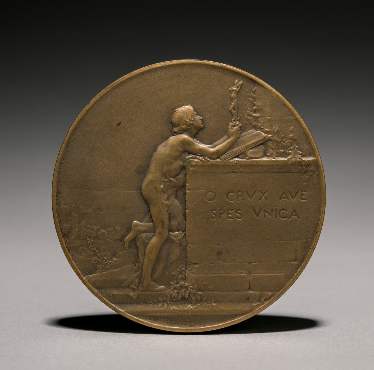 Medal Reverse by Jules Dupré