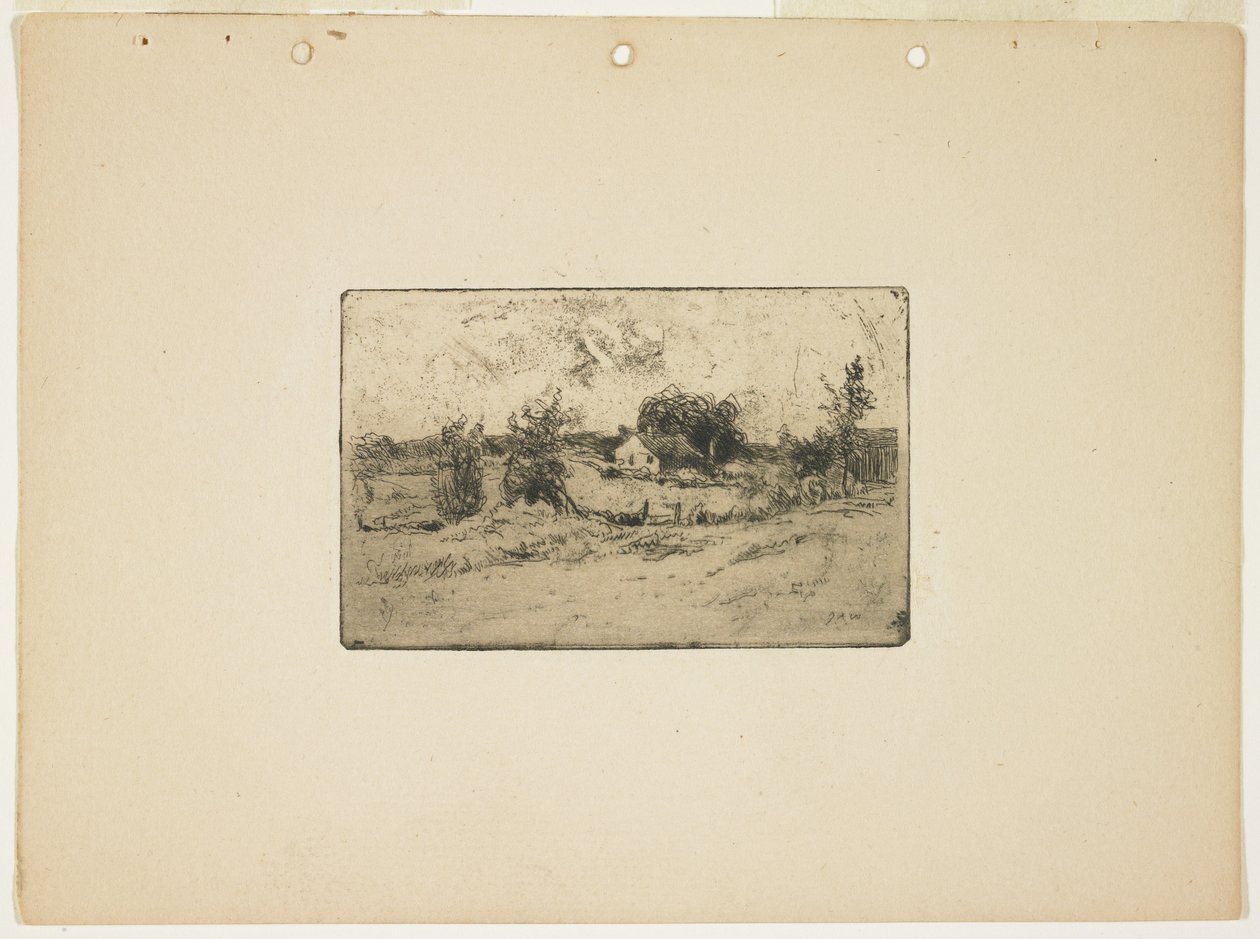 The Farm by Julian Alden Weir