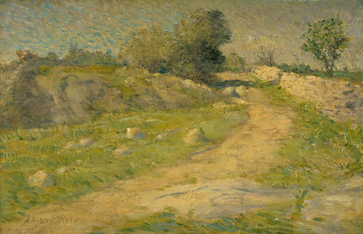 The Lane by Julian Alden Weir