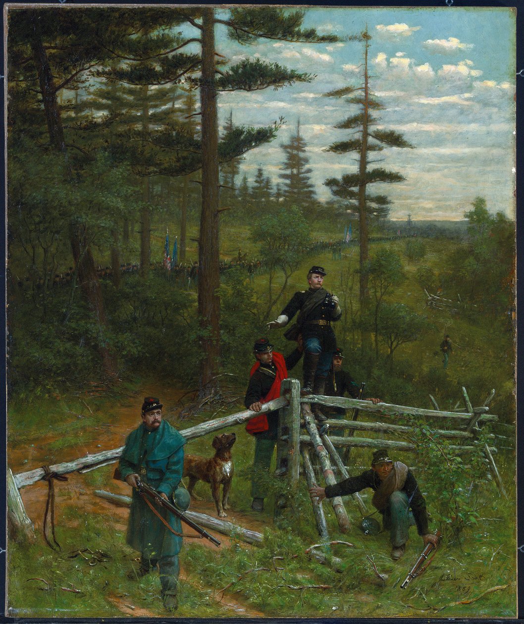 Union Vanguard, 1889 by Julian Scott