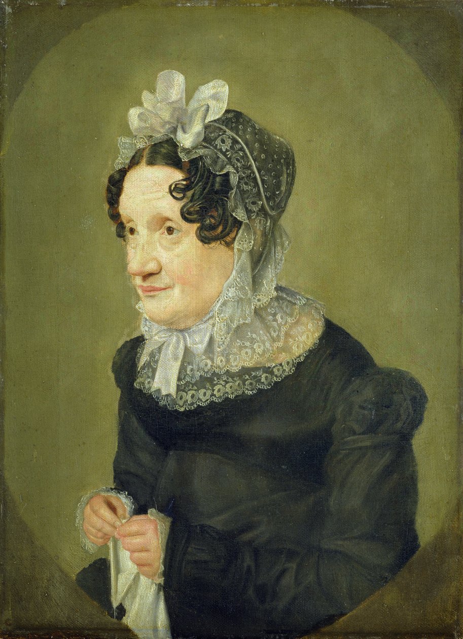 Katharina Oldach, the Aunt of the Artist, 1824 by Julius Oldach