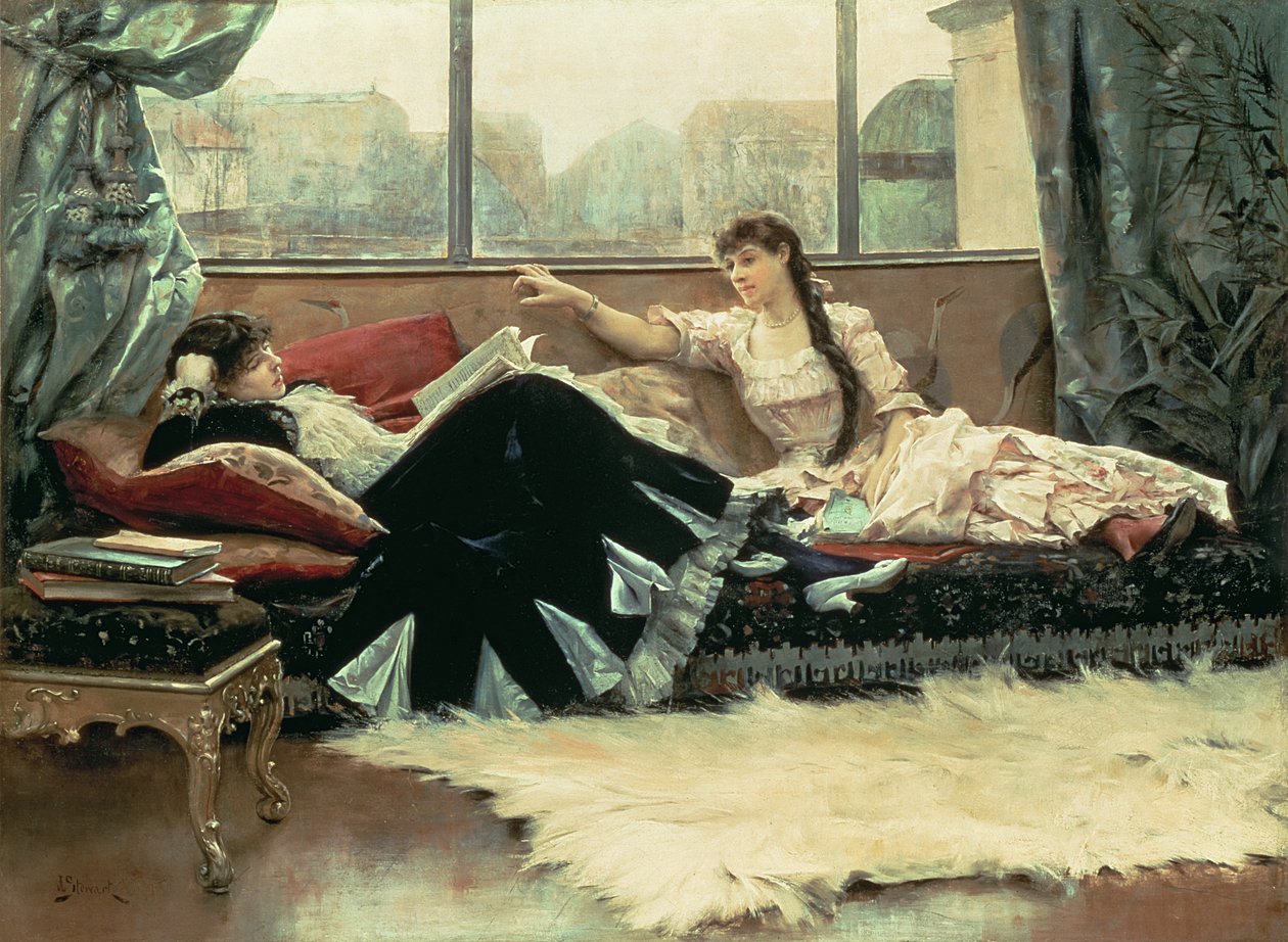 Sarah Bernhardt by Julius Leblanc Stewart