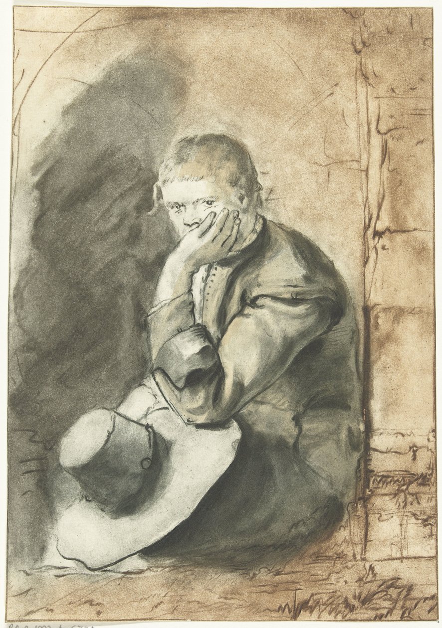Sitting Man by Jurriaan Cootwijck
