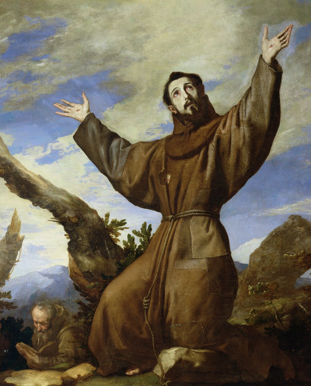 St. Francis of Assisi by Jusepe de Ribera