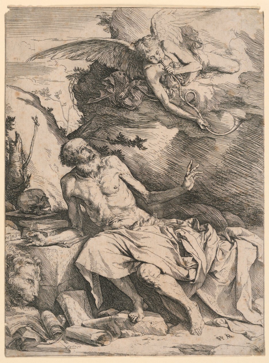 Saint Jerome by Jusepe de Ribera
