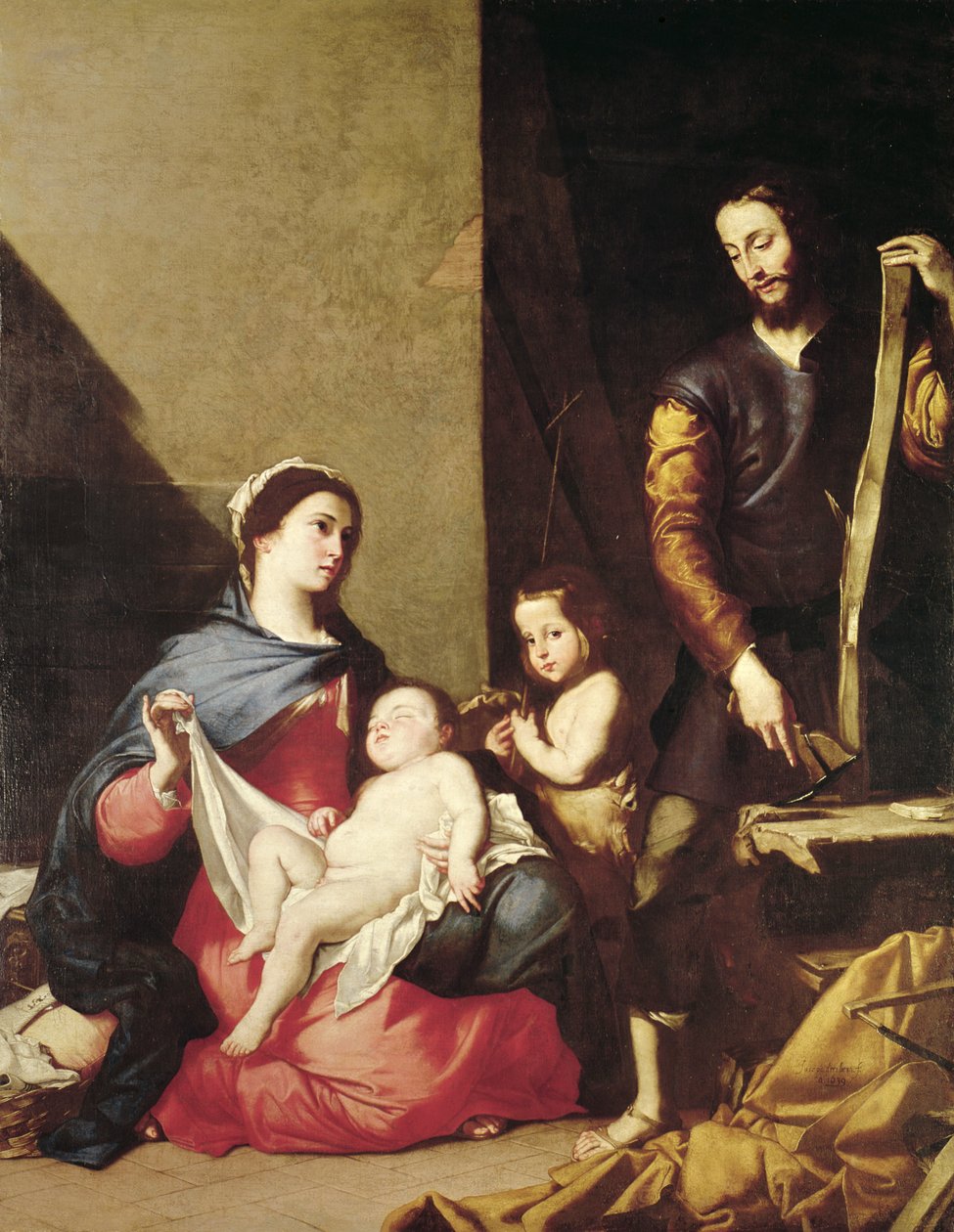 The Holy Family by Jusepe de Ribera