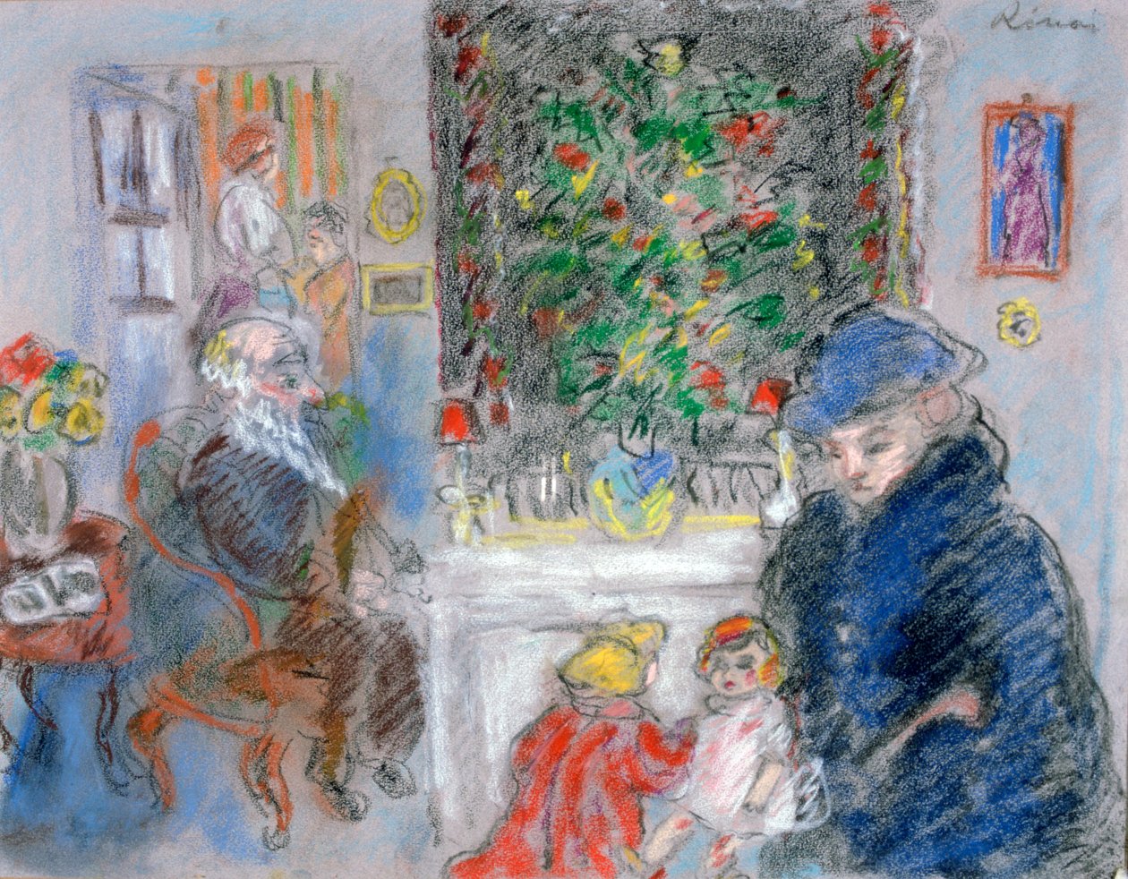 Christmas by József Rippl Rónai