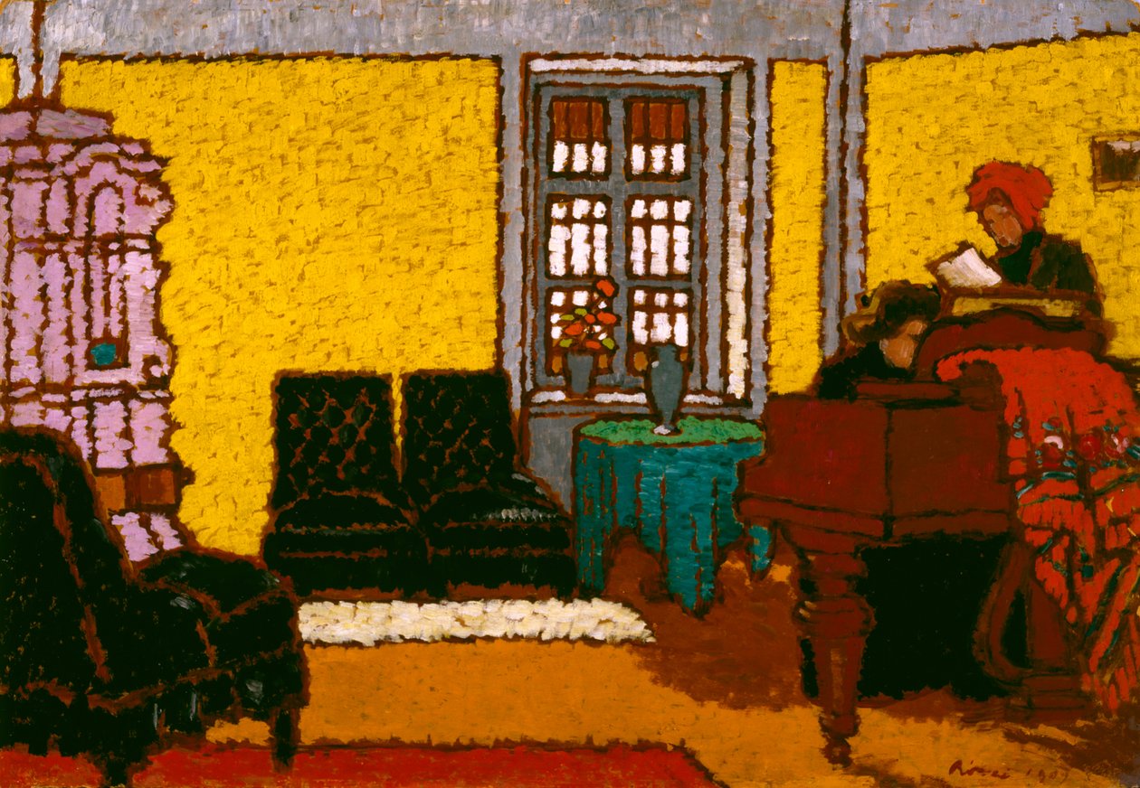 Interior by József Rippl Rónai