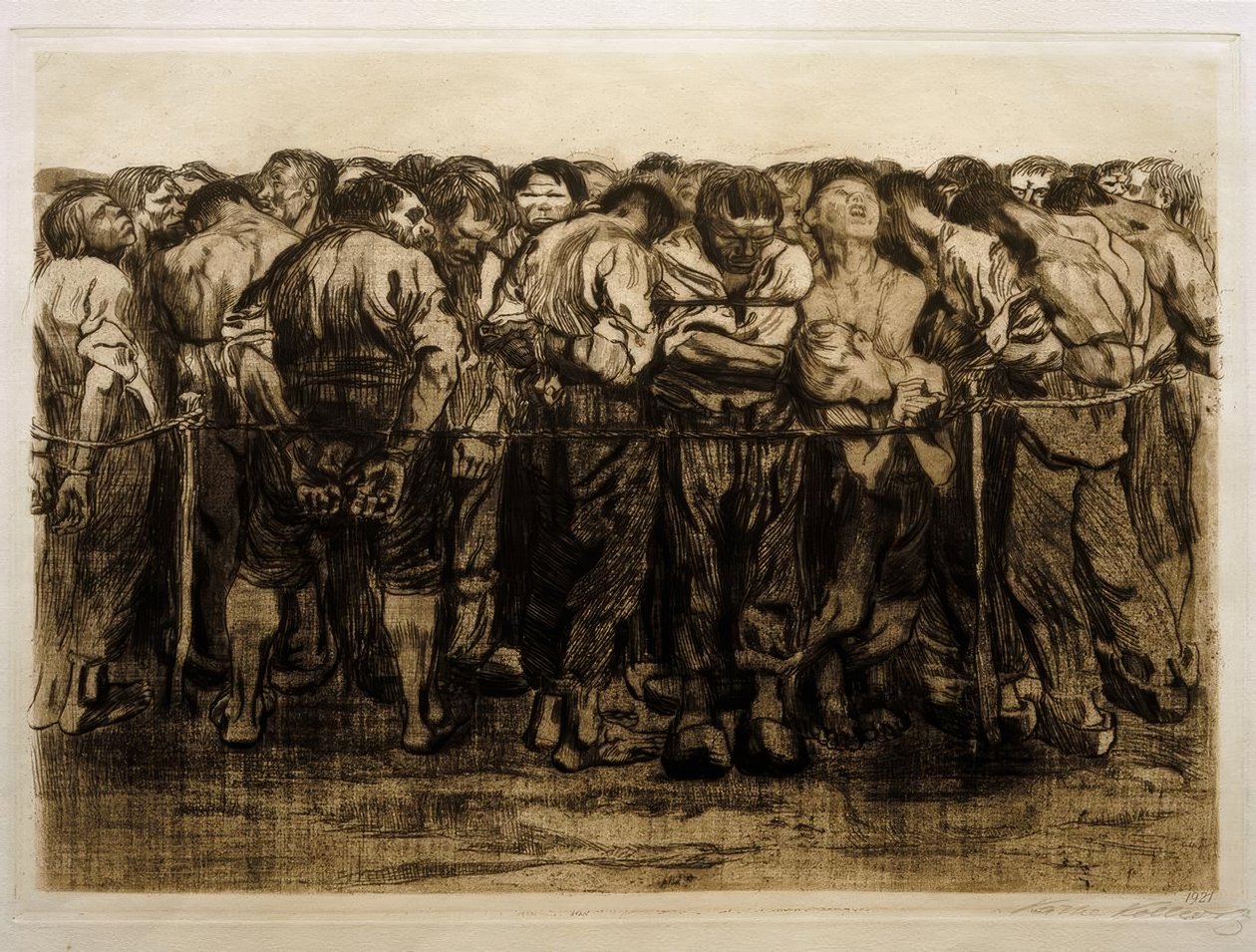 The Prisoners by Käthe Kollwitz