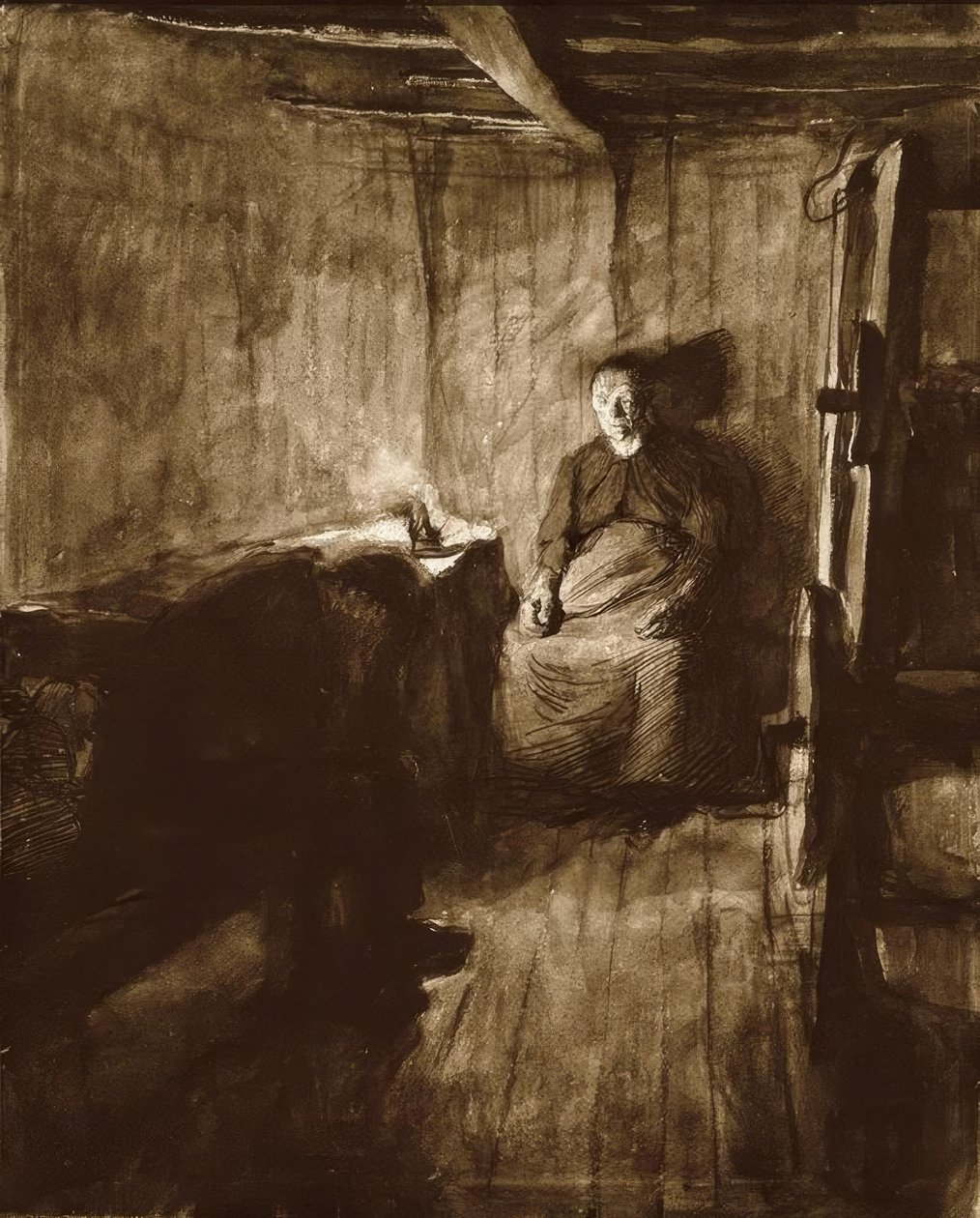 Distress by Käthe Kollwitz