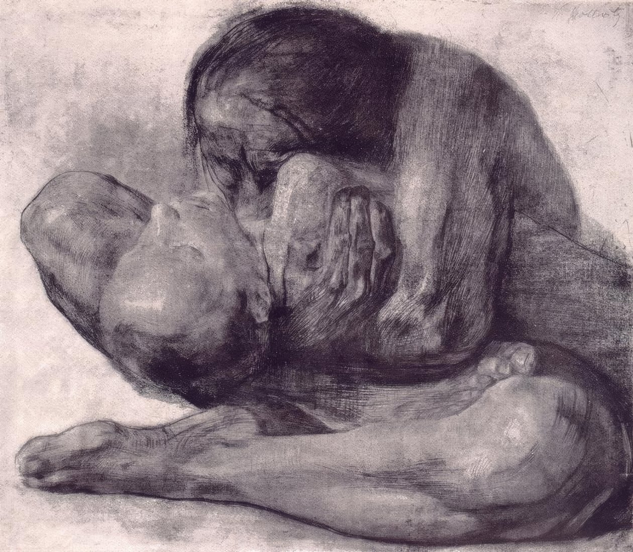 Woman with Dead Child by Käthe Kollwitz