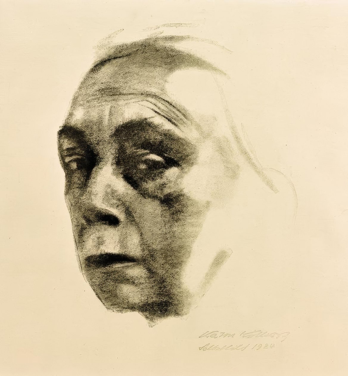 Self-Portrait by Käthe Kollwitz