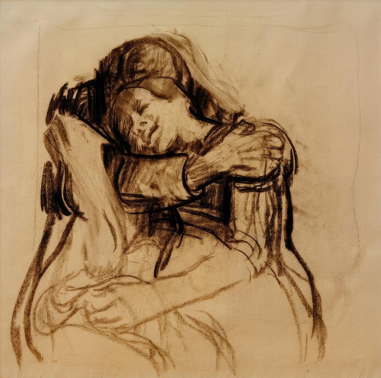 Entwined by Käthe Kollwitz