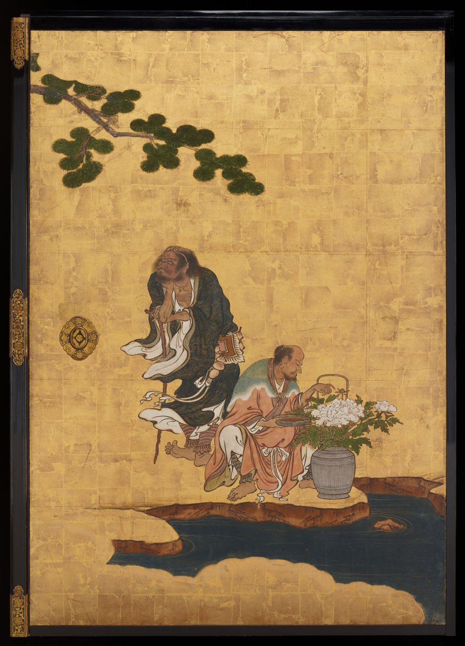 Taoist Immortals by Kano Sansetsu