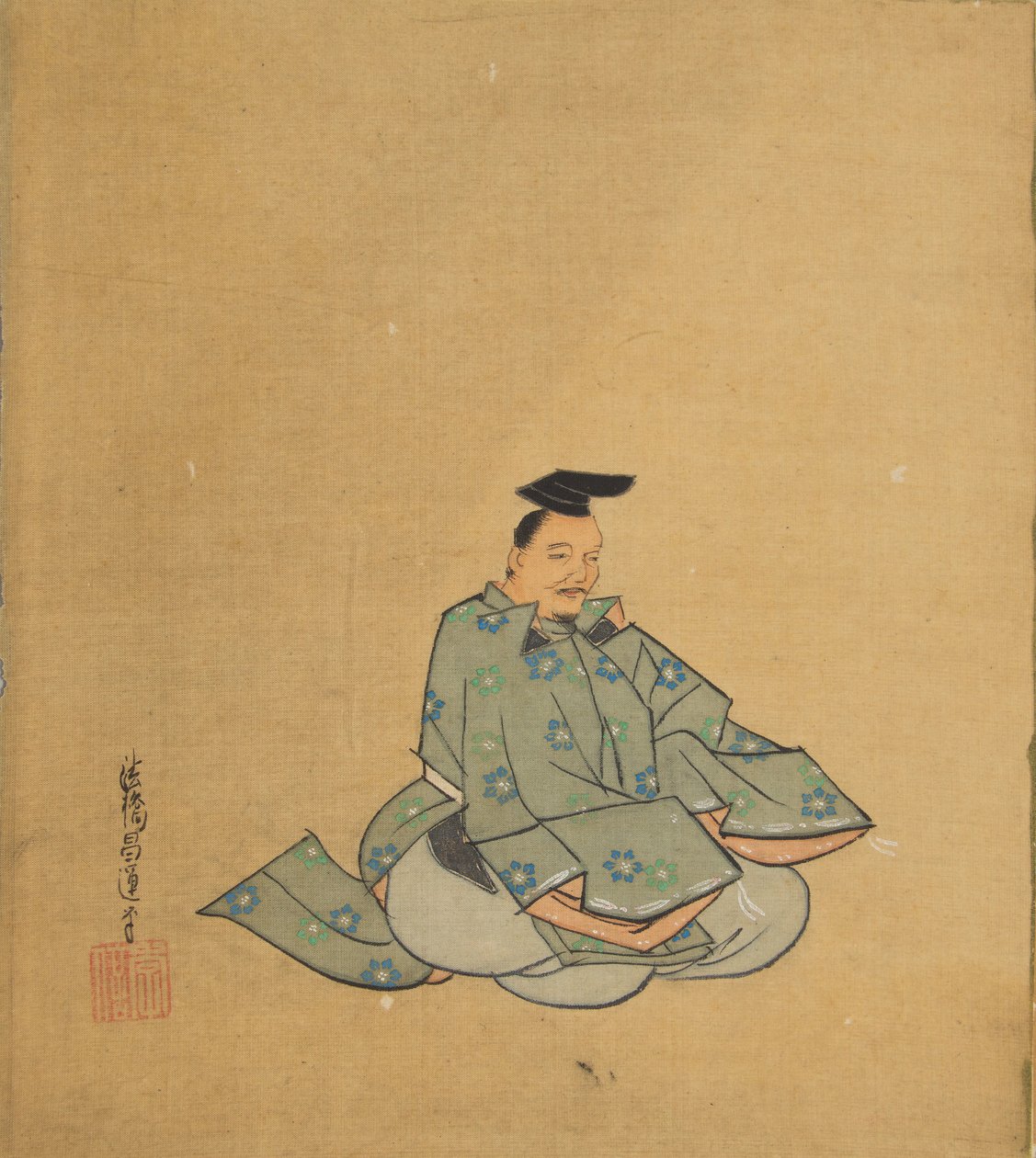 Immortal Poet, 17th century by Kano Shoun