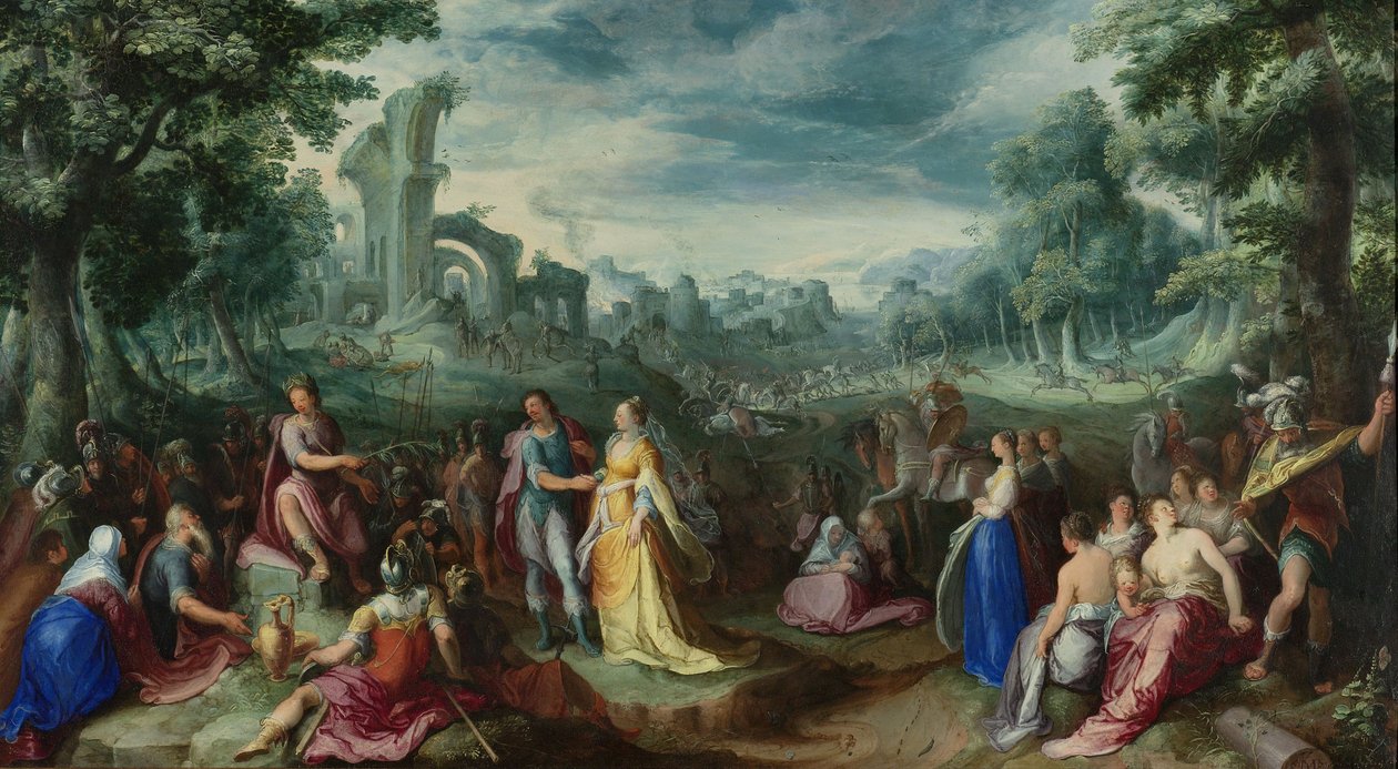 The Continence of Scipio, 1600 by Karel Van Mander