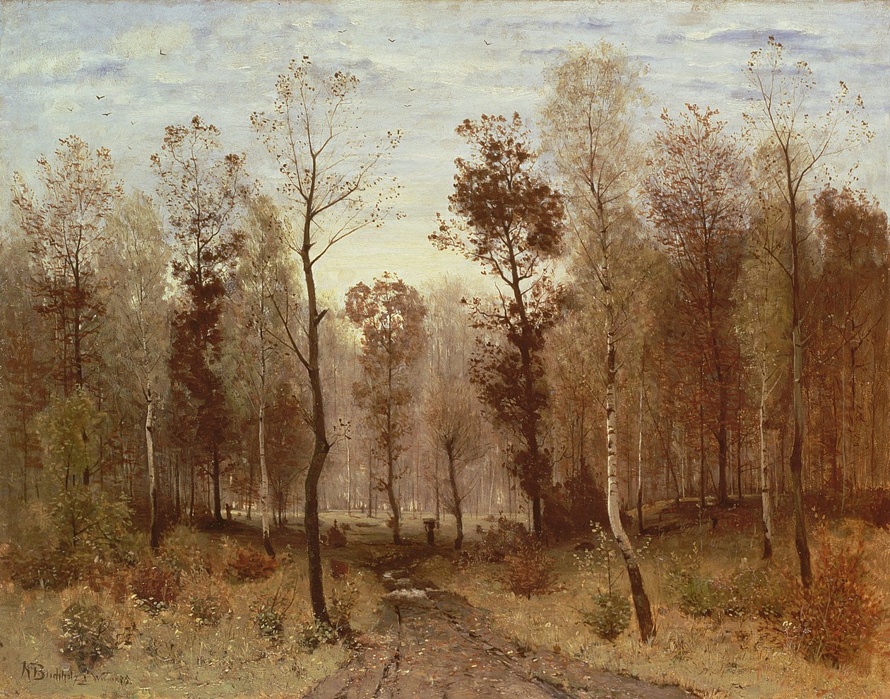 Autumn Day, 1875 by Karl Buchholz