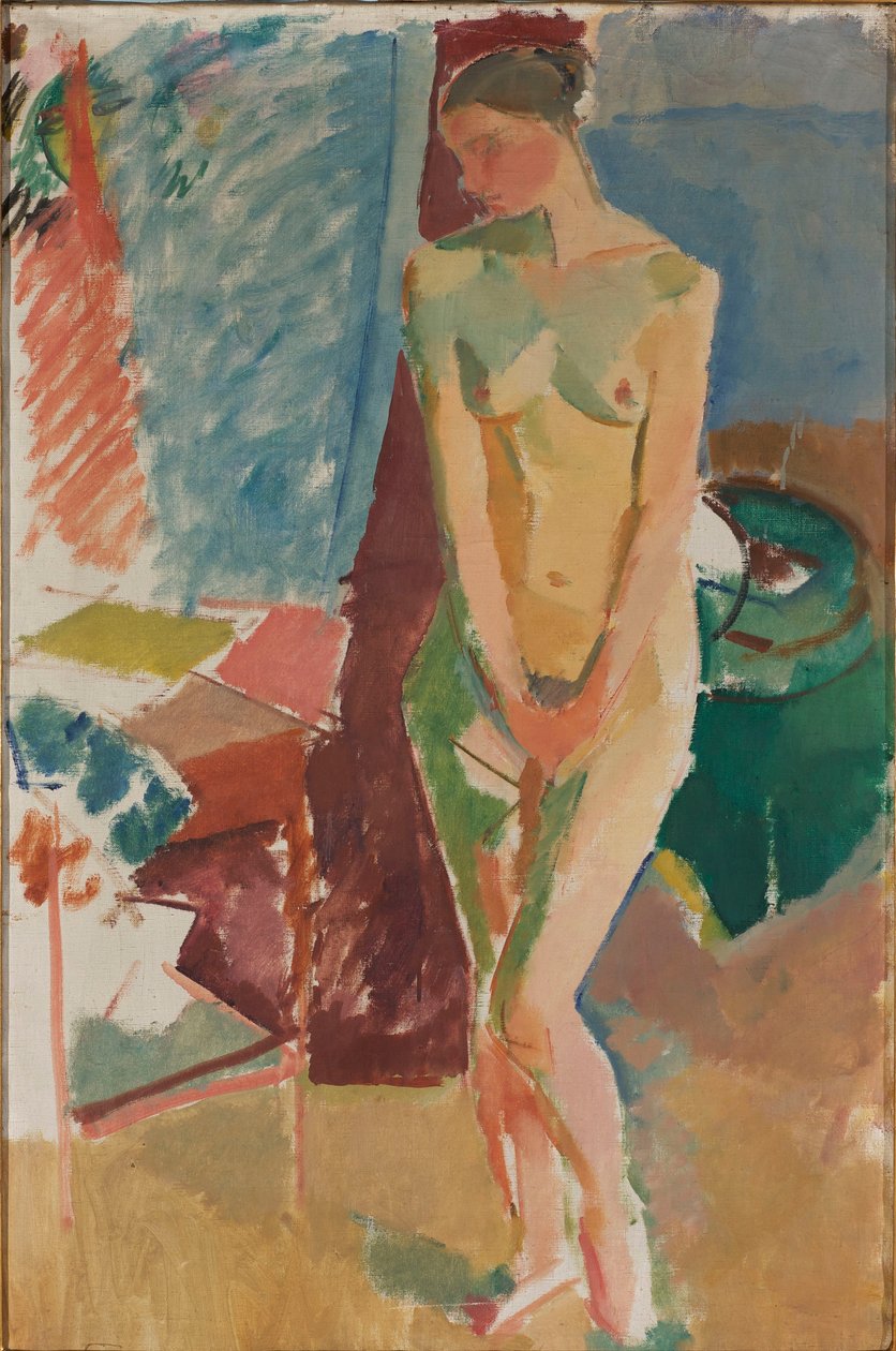 Standing nude by Karl Isakson