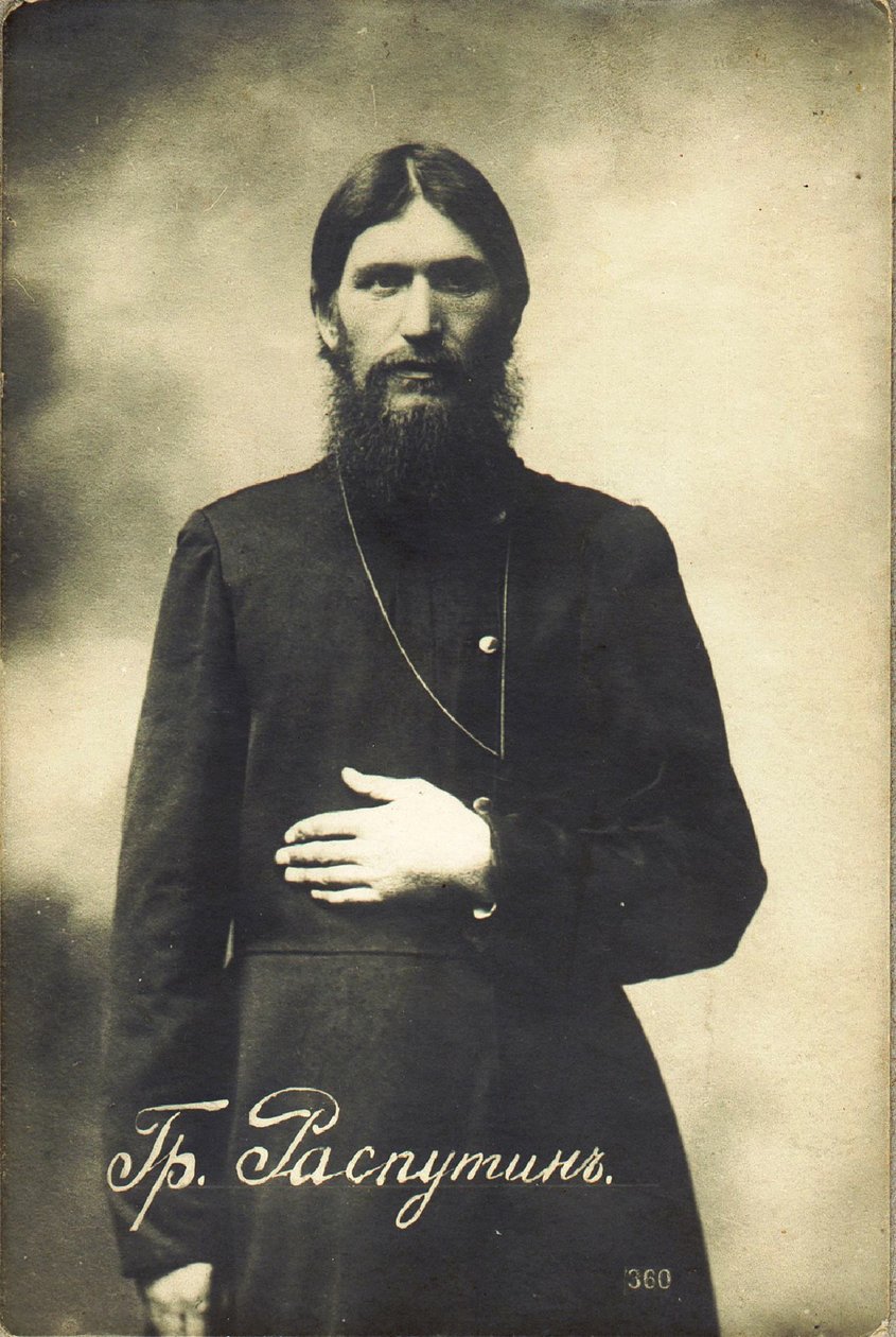 Grigori Yefimovich Rasputin 1869-1916 by Karl Karlovich Bulla