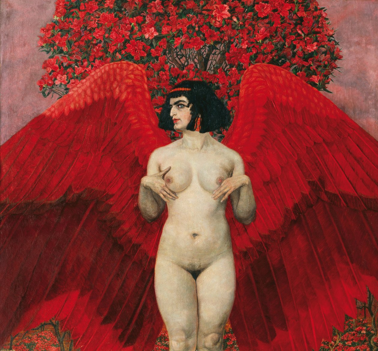 Red Angel by Karl Mediz
