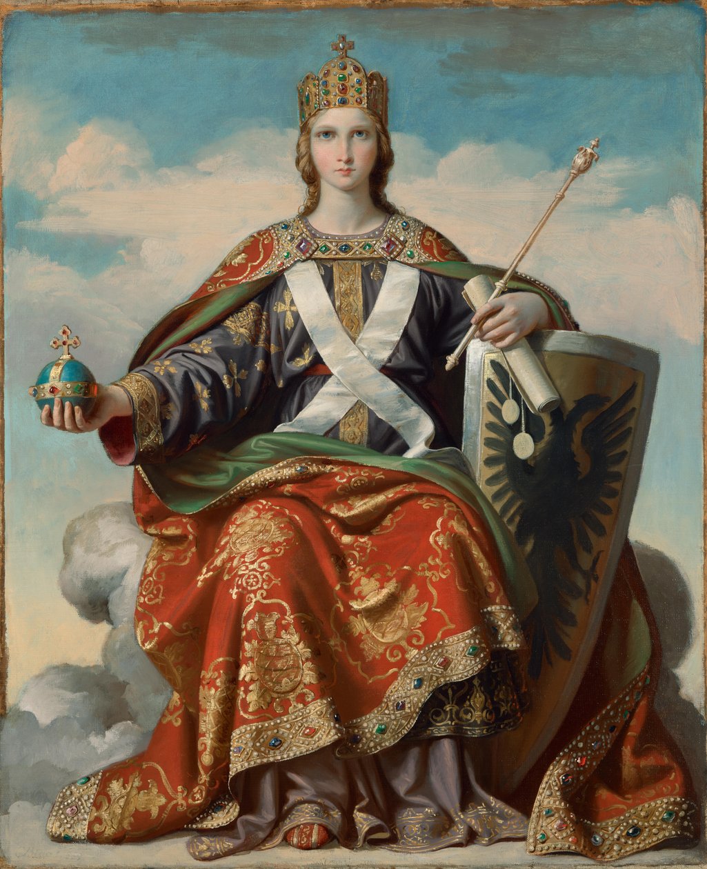 Allegory of Power by Karl von Blaas