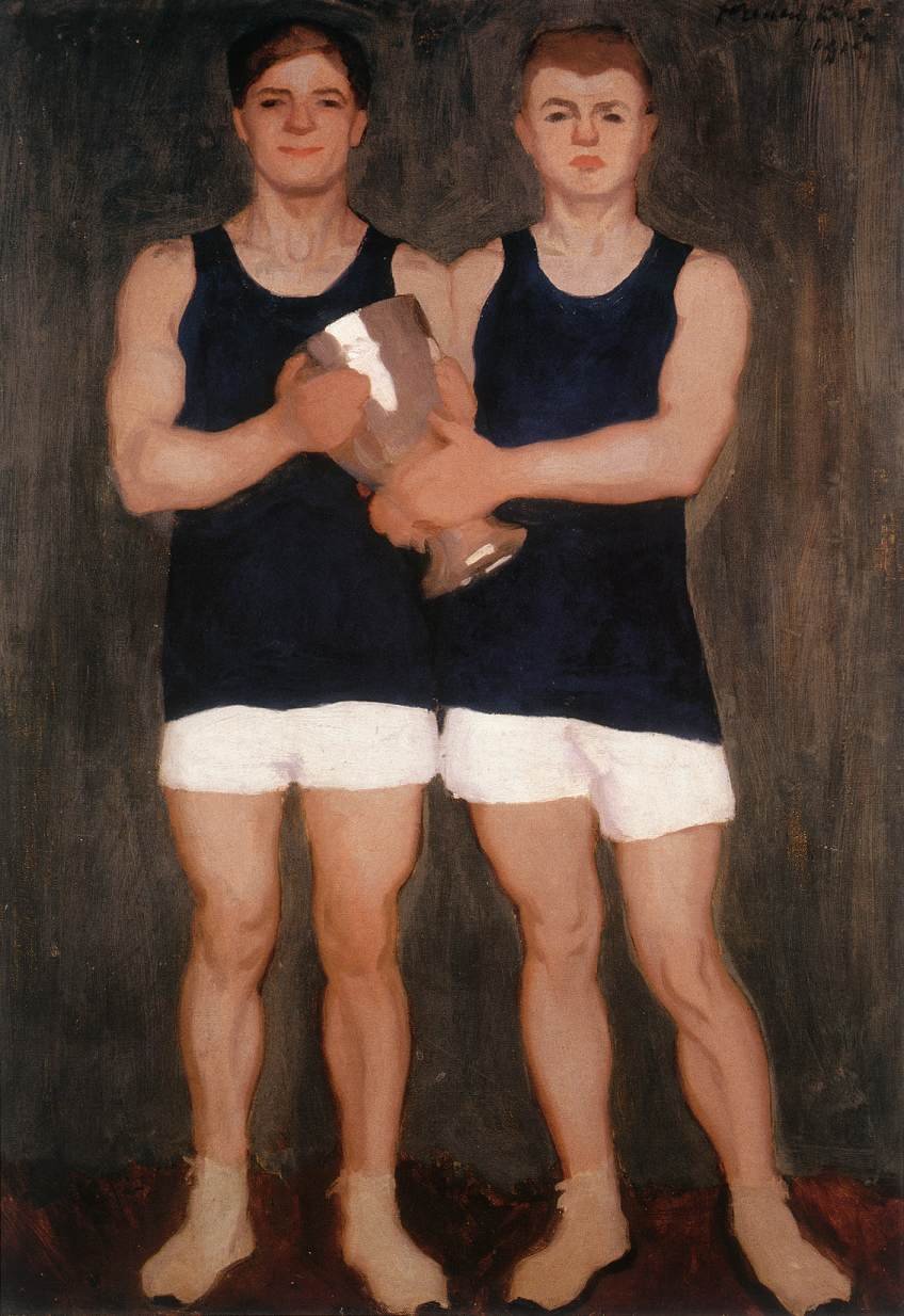 Athletes by Károly Ferenczy