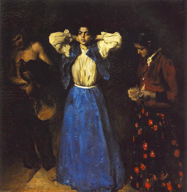 Gypsies by Károly Ferenczy